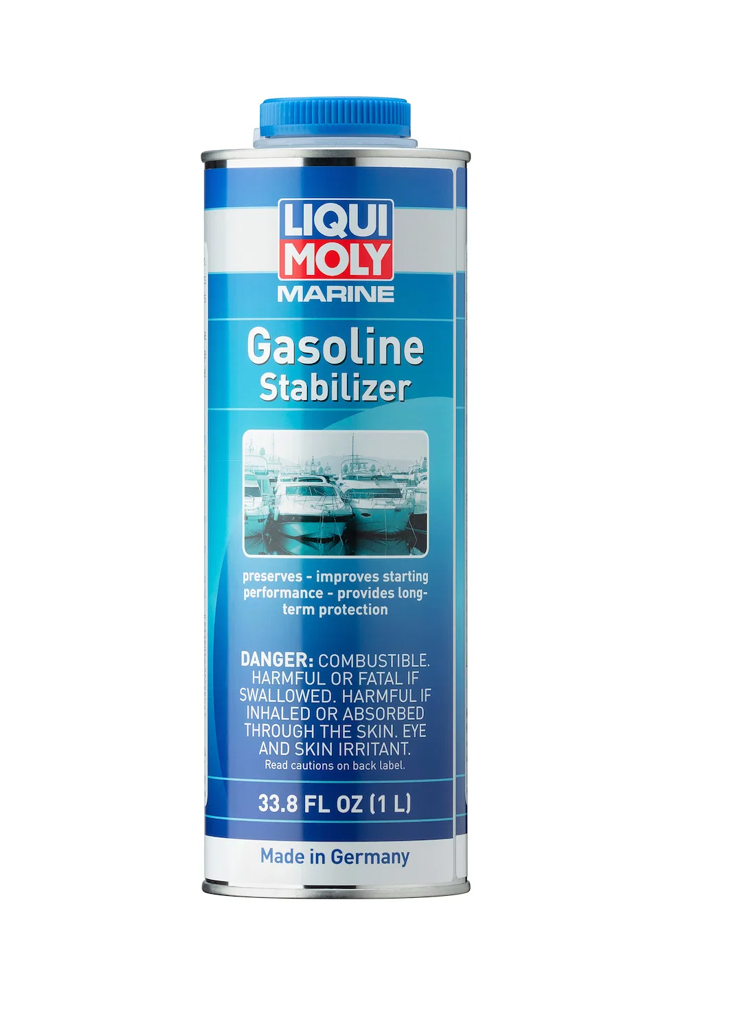 20502 – LIQUI MOLY Fuel Additive, Fuel Stabilizer For Gasoline Treats Up To 5 Liter 1 Liter Bottle Single Safe For Ca...